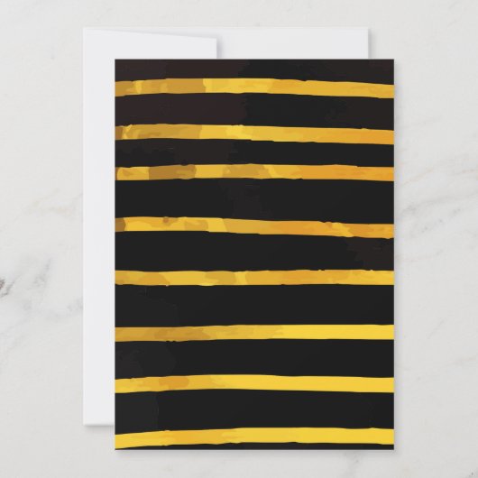 Uitnodiging voor verjaardagsfeestje met high five (Achterkant)