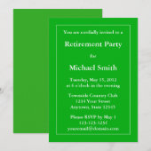 Uitnodiging voor verjaardagsfeestje ter gelegenhei (Voorkant / Achterkant)