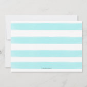 Uitnodiging voor verjaardagsfeestje voor haaien |  (Achterkant)