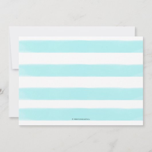 Uitnodiging voor verjaardagsfeestje voor haaien |  (Achterkant)