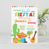 Uitnodiging voor verjaardagsfeestje voor jongen/ma (Staand voorkant)