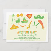 Uitnodiging voor verjaardagsfeestje voor jongens v (Voorkant)