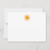 Uitnodiging voor verjaardagsfeestje voor kinderen  (Achterkant)