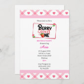 Uitnodiging voor verjaardagsfeestje voor kinderen  (Voorkant / Achterkant)