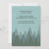 Uitnodiging voor verjaardagsfeestje voor touwcursu (Achterkant)