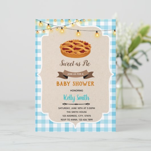 Uitnodiging voor verjaardagsfeestjes (Staand voorkant)