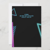 Uitnodiging voor verjaardagsfeestjes Uitnodiging (Achterkant)