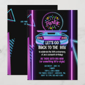 Uitnodiging voor verjaardagsfeestjes Uitnodiging (Voorkant / Achterkant)