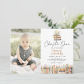 Uitnodiging voor verjaardagsfoto's in het verhalen (Staand voorkant)