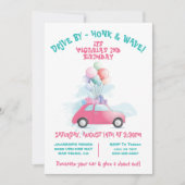 Uitnodiging voor verjaardagsparade (Voorkant)