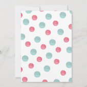 Uitnodiging voor verjaardagsparade (Achterkant)