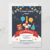 Uitnodiging voor verjaardagstoast (Voorkant)