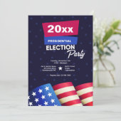 Uitnodiging voor verkiezingen (Staand voorkant)