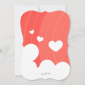 Uitnodiging voor verliefd stel (Achterkant)