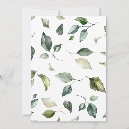 Uitnodiging voor verloving. (Achterkant)