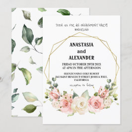 Uitnodiging voor verloving.