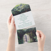 Uitnodiging voor verloving Groene Poort (Afscheurbaar)
