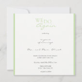 Uitnodiging voor vernieuwing van geloften 10 jaar  (Achterkant)