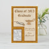 Uitnodiging voor verpleegkundig Afstuderen (Staand voorkant)