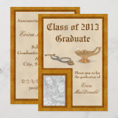 Uitnodiging voor verpleegkundig Afstuderen (Voorkant / Achterkant)