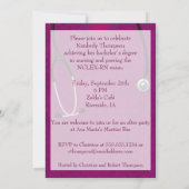 Uitnodiging voor verpleegkundig Afstuderen (Achterkant)