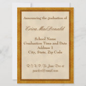 Uitnodiging voor verpleegkundig Afstuderen (Achterkant)