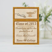 Uitnodiging voor verpleegkundig Afstuderen (Staand voorkant)