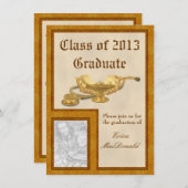 Uitnodiging voor verpleegkundig Afstuderen (Voorkant / Achterkant)