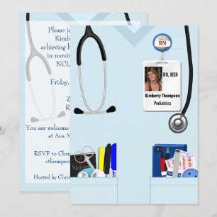 Uitnodiging voor verpleegkundig Afstuderen