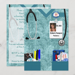 Uitnodiging voor verpleegkundig Afstuderen