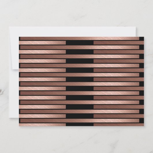 Uitnodiging voor verpleegsterpensioen - Rose Goud  (Achterkant)