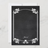 Uitnodiging voor verrassingsfeest (Achterkant)