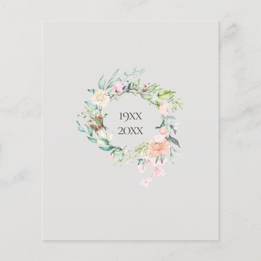 Uitnodiging voor verrassingsfeestje 70ste verjaard (Achterkant)