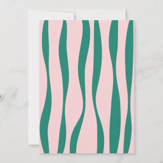 Uitnodiging voor verse watermeloen (Achterkant)