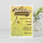 Uitnodiging voor vertaalde weddenschappen (Staand voorkant)