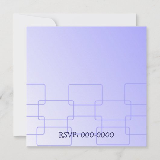 Uitnodiging voor vervroegde uittreding van classy (Achterkant)