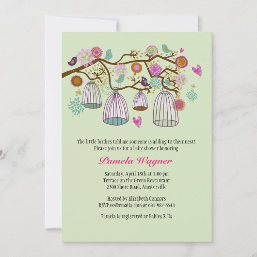 Uitnodiging voor verzadigde vrienden (Mint) (Voorkant)