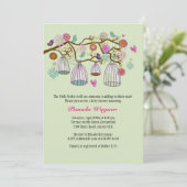 Uitnodiging voor verzadigde vrienden (Mint) (Staand voorkant)