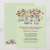 Uitnodiging voor verzadigde vrienden (Mint) (Voorkant / Achterkant)