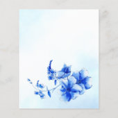 Uitnodiging voor Victoriaans koninklijke bruiloft  (Achterkant)