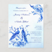 Uitnodiging voor Victoriaans koninklijke bruiloft  (Voorkant)