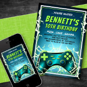 Uitnodiging voor videospelcontroller