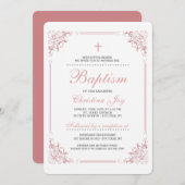 uitnodiging voor vier hoeken (Voorkant / Achterkant)