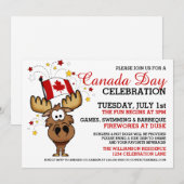Uitnodiging voor viering op de Dag van Canada (Voorkant / Achterkant)
