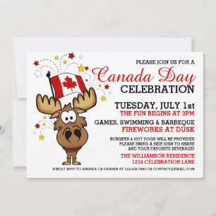 Uitnodiging voor viering op de Dag van Canada