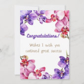 Uitnodiging voor viering van felicitatie (Voorkant)