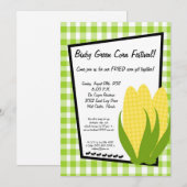 Uitnodiging voor viering van het festival van Picn (Voorkant / Achterkant)