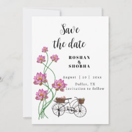 Uitnodiging voor vintage varieteit model