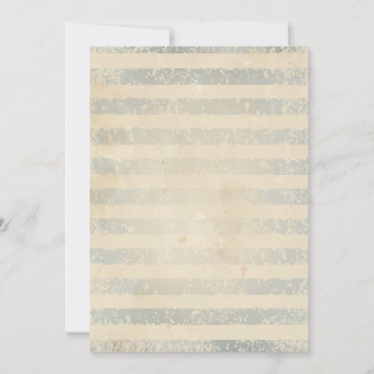 Uitnodiging voor vintage zeilboot (Achterkant)