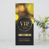 Uitnodiging voor vip-lid voor verjaardagsfeestje (Staand voorkant)